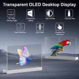 55inch Desktop OLED TRANSPARENT DISPLAY 